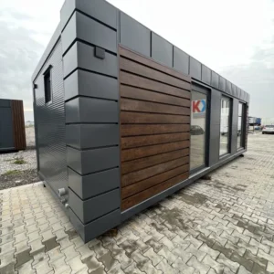 Oficina Modular con Baño Incorporado 8×3 m, Entrega Inmediata