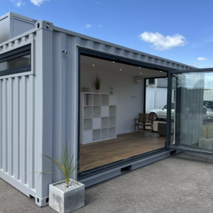 Oficina contenedor EVARMO renovada: estudio o espacio adicional