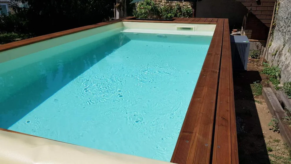 Contenedor piscina de 20 pies
