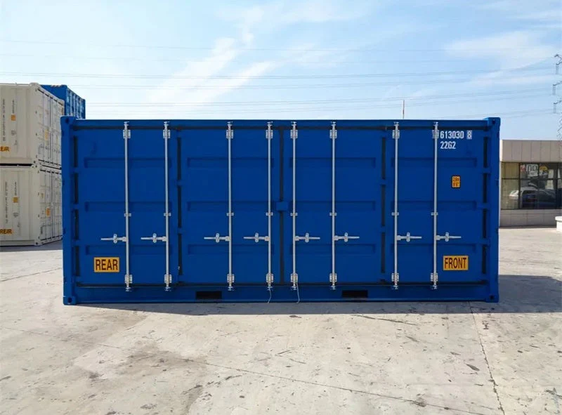 Contenedor de envío de doble puerta de 20 pies (lado abierto) - Imagen 2