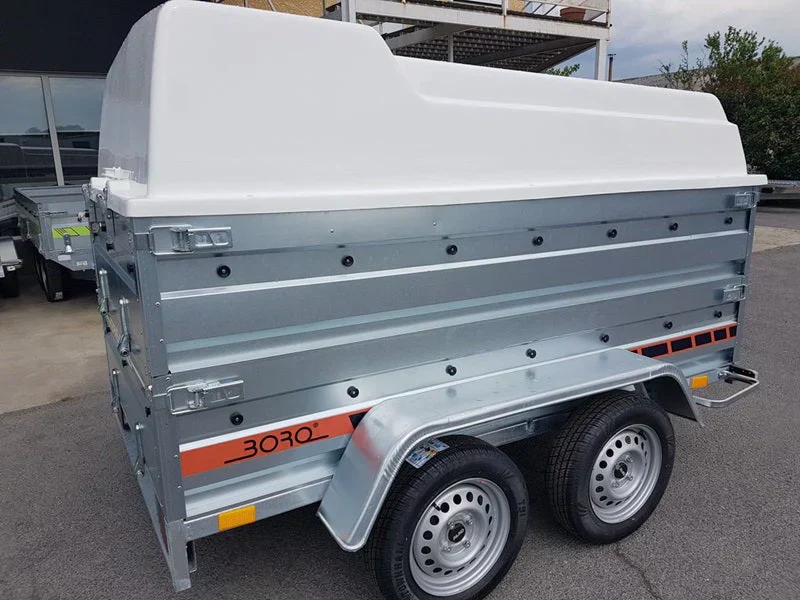 Remolque portaequipajes Boro de 2 ejes y 750 kg: Conducir sin carnet electrónico - Imagen 2